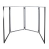 Panneau Stand AFX Light - FACADE-DJ-STAND - pour DJ avec LYCRA 4 faces 122 x 70 cm couvre-câbles console