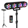 PACK SONO DJ ENCEINTE +CAISSON DE BASSES USB Bluetooth +PIEDS +CABLES HP/PC offerts, 4 PAR LED, TRÉPIED, TÉLÉCOMMANDE, PLUG&PLAY