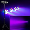 PACK SONO DJ ENCEINTE +CAISSON DE BASSES USB Bluetooth +PIEDS +CABLES HP/PC offerts, 4 PAR LED, TRÉPIED, TÉLÉCOMMANDE, PLUG&PLAY