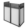 Support DJ pliable - Ibiza DS30 - Avec étagère pour poser les appareils - 1110 x 520 x 1050mm - sac de transport