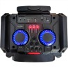 MEGA Enceinte Nomade 800W Inovalley MS01XXL-N avec USB Bluetooth, Effets LED, Microphone SONO KARAOKE DJ, avec Trolley
