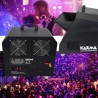 Machine à bulles Professionnelle KARMA BUBBLE PRO3 - des milliers de bulles jusqu'à 8 m de distance - avec Télécommande