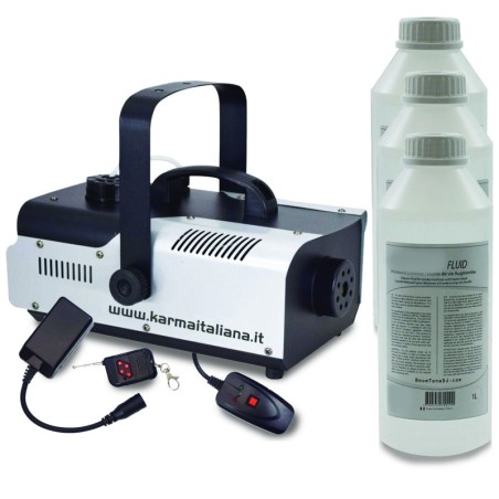 Machine à Fumée 1200W Puissante Avec 18 LED RGB Et Télécommande Sans Fil – Effets Magiques Pour Halloween, Soirées, Mariages Et Scènes DJ