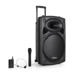 Port15-VHF Enceinte Sono PortableUSB SD MP3+ Clé USB 32G