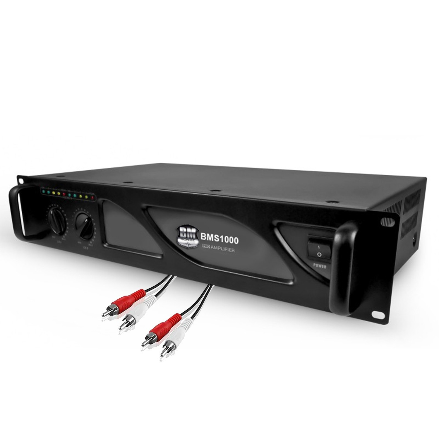 Amplificateur Sono BM Bmsonic BMS-1000 - 2x500W - MOSFET