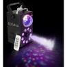 Machine à fumée Ibiza Light FOGGY-ASTRO 700W à 9 LED RGB 3-en-1 - Télécommande HF sans fil