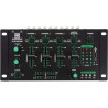 Table de mixage Pronomic DX-50 USB MKII 4 canaux avec Bluetooth, Fonction talkover, master out L/R (RCA), 5 indic. de niveau LED
