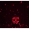 Jeu de lumière Double effet: gobos et rayons IBIZA LIGHT STARBALL-GB - 8 canaux DMX -8 LED CREE RGBW 3W et 4 LED RGBW 3W (gobos)