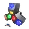 Jeu de lumière 6 lentilles à 24 LEDS Karma DJ LED234 Mode Auto, DMX ou piloté par télécommande