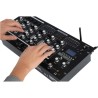 Pronomic DX-165REC MKII DJ table de mixage avec USB Bluetooth - 4 prises de MICS, canaux 1 et 2 avec commutateur phone/line