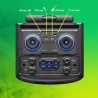 Enceinte portable 120W NGS WILDDUBZERO - 8" WOOFER COMPATIBLE avec TECHNOLOGIE BLUETOOTH ET TWS - USB/SD/BT. Batterie 7 HEURES