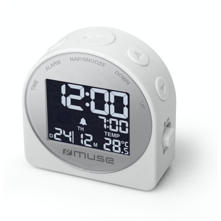 REVEIL MUSE  M-09-CW Écran LCD avec rétroéclairage blanc - coloris blanc