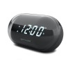 RADIO REVEIL DOUBLE ALARME MUSE M-15-GL - Radio PLL avec 20 stations FM préréglées  - Double alarme
