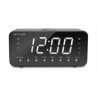 RADIO REVEIL USB CHARGING MUSE M-192-CR - Afficheur blanc extra large - Radio PLL FM - Double alarme