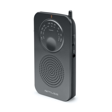 RADIO POCKET MUSE M-01-RS - 2 gammes: FM/MW - Tuner analogique - Haut-parleur intégré