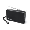 RADIO PORTABLE MUSE M-030-R Antenne FM pivotante- Volume Marche/Arrêt réglage rotatif - Sélecteur de gammes d’ondes