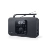 RADIO PORTABLE MUSE M-091-R - Fonctions heure réveil sommeil et répétition d’alarme - Radio FM - Réveil radio ou buzzer
