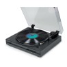 Tourne Disque Pré-amplifié Thomson TT355 NOIR 33/45 tours, Lecture et retour du bras automatique, tête de lecture Audio-Technica