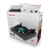 Tourne Disque Pré-amplifié Thomson TT355 NOIR 33/45 tours, Lecture et retour du bras automatique, tête de lecture Audio-Technica