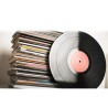 Boîtes en carton pour le rangement de vos vinyles - Big Ben VINYLCASE04 - Dimensions 35 x 33 x 19 cm - Lot de 2