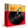 Boîtes en carton pour le rangement de vos vinyles - Big Ben VINYLCASE04 - Dimensions 35 x 33 x 19 cm - Lot de 2
