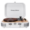 Platine vinyle stéréo Muse MT201-WW, 33/45/78 Trs - Enceintes intégrées - Bluetooth USB lecture/Encodage SD/AUX - Bois et blanc