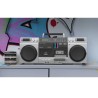 Enceinte Portable Hifi Muse M-380 GBS Ghetto Blaster Enregistreur de cassette CD RADIO FM BLUETOOTH - 80W - Écran LCD