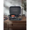 Platine vinyle Muse MT-207 DGB, 33/45/78Trs, Stéréo 2x5W - Bluetooth, Port USB pour lecture/encodage, Adapt. 45Trs, Noir et bois