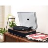 Platine vinyle Muse MT-107 BTO, 33/45 Trs, Enceintes Stéréo 2x5W - Bluetooth, USB pour lecture/encodage, Finition Noir et bois