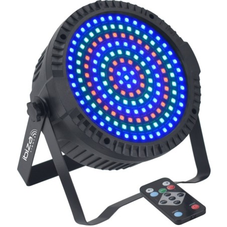 Projecteur IBIZA LIGHT PAR Extra-plat THINPAR-MATRIX 175 LED RGB 3-EN-1 MATRIÇABLE