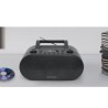 Muse M-35 BT Lecteur CD Bluetooth, Radio FM, Lecteur MP3, USB, Alimentation Secteur et Batterie, Noir
