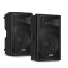 Paire d'enceinte passive de Sono IBIZA SOUND XTK15-MKII  15”/38cm 2x600W - DJ Bass reflex à 2 voies - Tweeter à compression