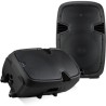 Paire d'enceinte passive 2x800 Watt McGrey P215-MP  - 2x 120 W RMS / 2x800 W Peak, résistance : 8 Ohms couleur Noir