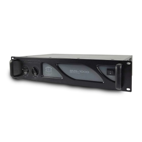 Amplificatore per impianti audio DJ - BM SONIC BMS-1000 - 2 x 500 W - Tecnologia MOSFET con ventilazione continua