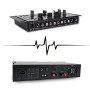 Pack Sono 3200W BM SONIC Ampli 2000W, Paire d'Enceintes Passives 2x600W, Table de Mixage, Portique 4 Lumières Xperformer
