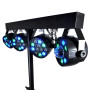 Pack Sono BM SONIC : Amplificateur 3000W, Paire d'Enceintes Passives 2x700W, Table de Mixage, Portiques 8 Lumières Xperformer