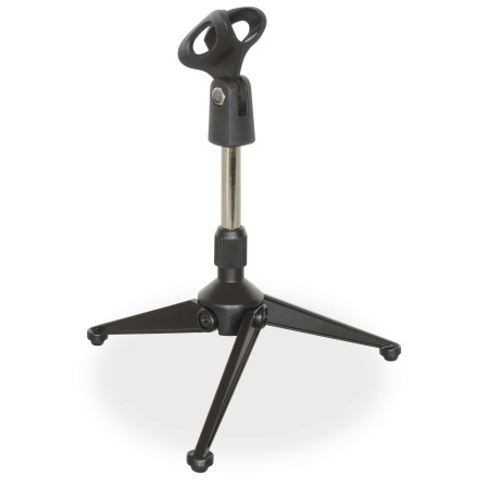 Vonyx pie para micrófono de mesa plegable