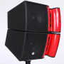 Pack Sonorisation DJ complet BM SONIC BMS15-HORN 1200W, Enceintes satellites, Caisson 38cm USB/Bluetooth, Supports Câbles