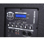Pack Sonorisation DJ complet BM SONIC BMS15-HORN 1200W, Enceintes satellites, Caisson 38cm USB/Bluetooth, Supports Câbles