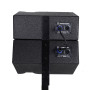 Pack Sonorisation DJ complet BM SONIC BMS15-HORN 1200W, Enceintes satellites, Caisson 38cm USB/Bluetooth, Supports Câbles
