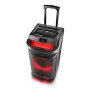 Enceinte Active sur Batterie de Sonorisation NGS WILDSPACE1 - 900W, Bluetooth 5.3, USB/AUX, Lumière LED, TWS, AVEC WOOFER 10"