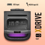 Enceinte Active sur Batterie de Sonorisation NGS WILDSPACE1 - 900W, Bluetooth 5.3, USB/AUX, Lumière LED, TWS, AVEC WOOFER 10"