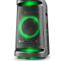 Enceinte Active sur Batterie de Sonorisation NGS WILDSPACE1 - 900W, Bluetooth 5.3, USB/AUX, Lumière LED, TWS, AVEC WOOFER 10"
