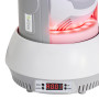 Jeu de lumière Lyre WASH Ibiza - STAR-WASH-WH - 30W RVBB avec projection de 7 gobos, 1 anneau lumineux et WASH 6 LEDs