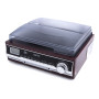 Platine vinyle Camry CR1113 33/45/78 RPM - avec radio - Haut-parleur intégré - Fonction horloge et minuterie