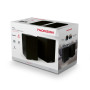 Enceintes de bibliothèque, Caisson Bois  - 50W - Thomson WS400DUO - Bluetooth 5.0, Entrée optique câble inclus
