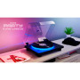 Tourne Disque 33/45/78 tours Bluetooth avec Plateau Lumineux LED - Big Ben PARTYBTTDLIGHT, 6W RMS, Tête de lecture en céramique