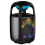Enceinte Autonome LEDWOOD DROP300, Effet LED RVB, 300W, Bluetooth 5.3 USB, son 360°, X-Bass, Projection IPX5, Câble USB-C