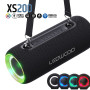 Enceinte Hifi Autonome 200W Ledwood XS200, Effet LED, Buetooth, RADIO FM, IPX5, Assistant Vocal, 20W RMS, Batterie 2000mAh