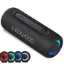 Enceinte Hifi Autonome 100W Ledwood XS100, Effet LED, Buetooth USB, TWS, IPX5, Assistant Vocal, 10W RMS, Batterie 2000mAh